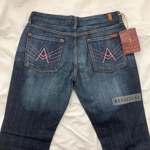 7 for all mankind “a” Jean